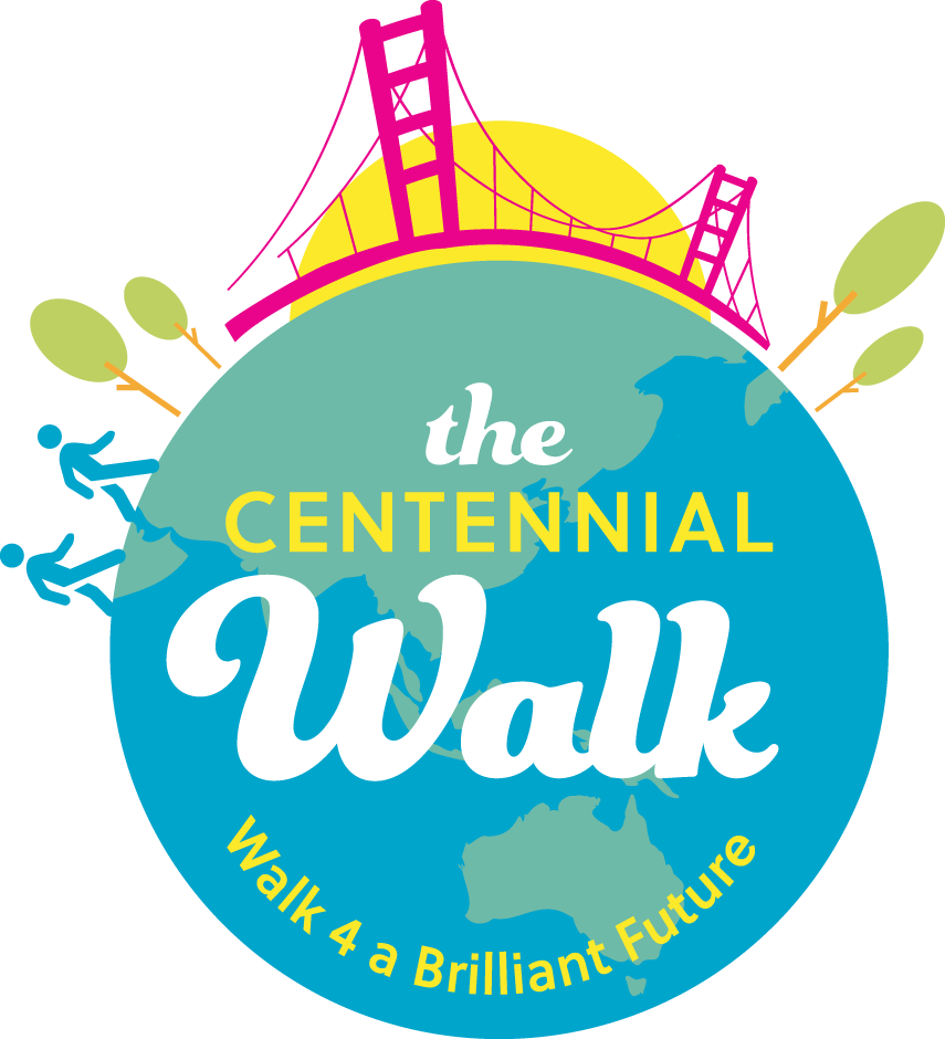The Centennial Walk Logo a