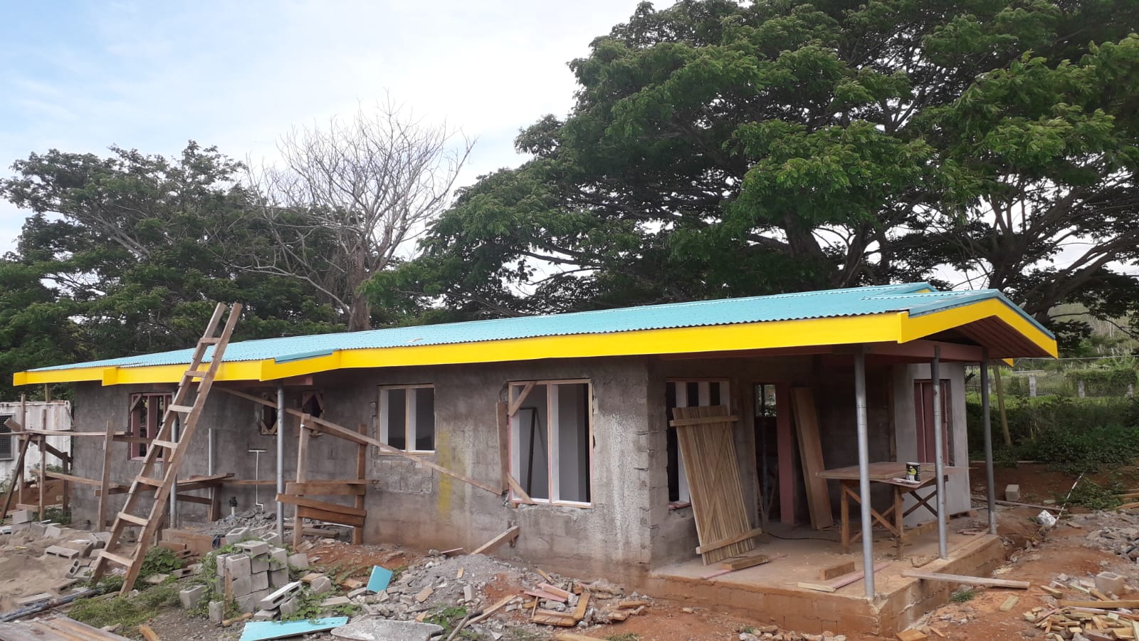 Shelter progress picture December 2019